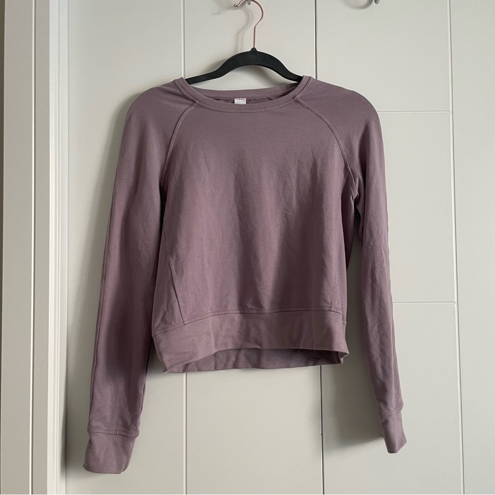 3/$45 Mauve Purple Raglan Sweatshirt
